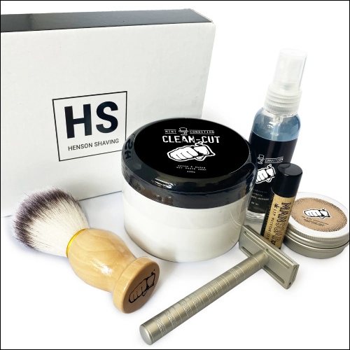 henson shaving brush set